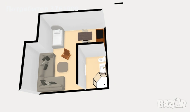 1-СТАЕН, снимка 2 - Апартаменти - 54064657