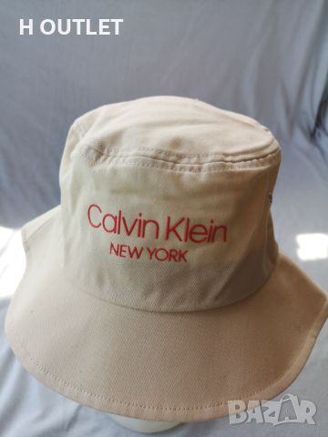 Оригинална шапка тип идиотка CALVIN KLEIN OS /452/, снимка 1 - Шапки - 46494472