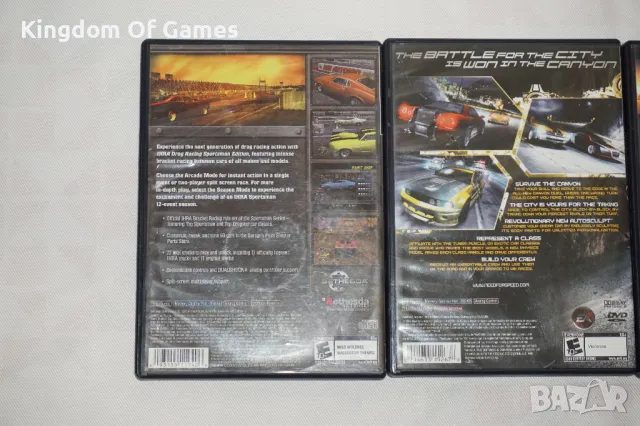 Игри за PS2 NFS Carbon/IHRA Drag Racing/Midnight Club 2/Tokyo Xtreme Racer Drift 2 NTSC U/C FORMAT, снимка 5 - Игри за PlayStation - 46901362