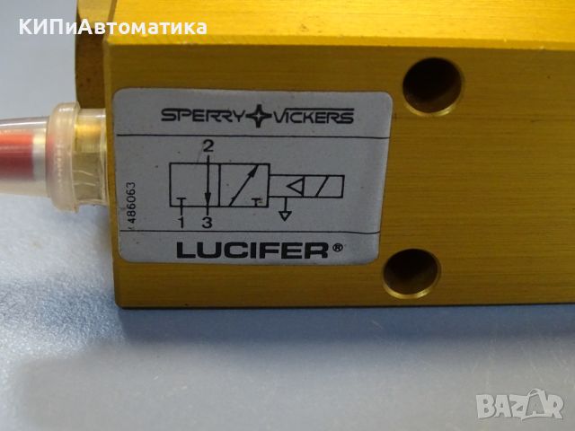 пневматичен вентил Sperry Vickers Lucifer 331F74 pneumatic valve 24VDC, снимка 2 - Резервни части за машини - 46112572