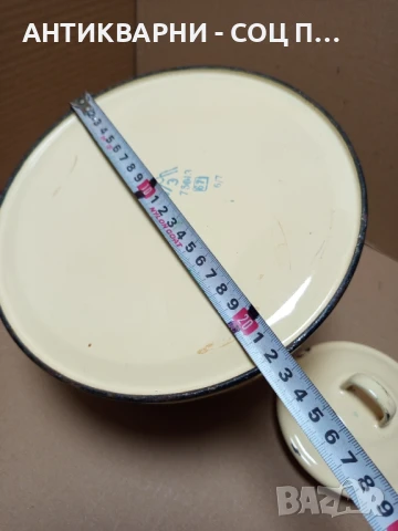 Соц Стар Емайлиран Чайник., снимка 9 - Антикварни и старинни предмети - 50813711