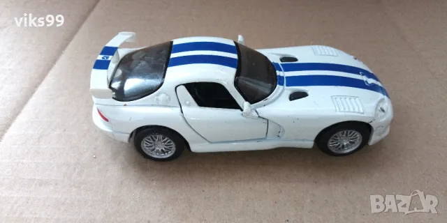 Dodge Viper GTS 1998 Maisto - Мащаб 1:39, снимка 6 - Колекции - 47663836