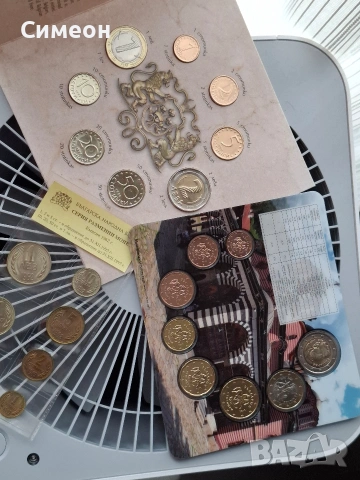 Серия разменни монети на Бнб и евромонети, снимка 2 - Нумизматика и бонистика - 53245326