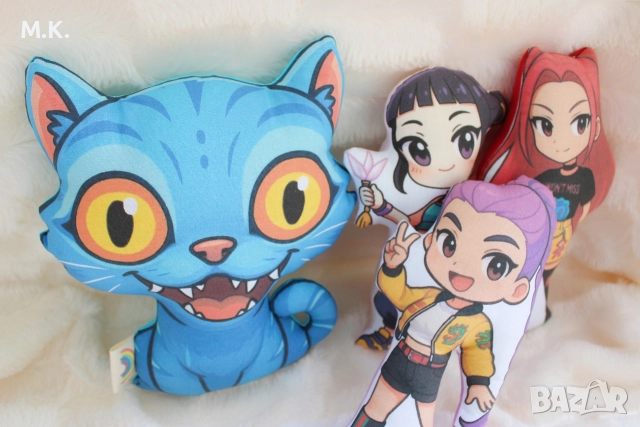 K-pop , Soda Pop, Huntrix, Rumi, Руми, Хънтрикс, снимка 3 - Плюшени играчки - 52706221