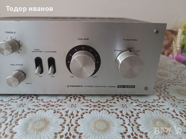 Pioneer-sa6300, снимка 5 - Ресийвъри, усилватели, смесителни пултове - 46797429