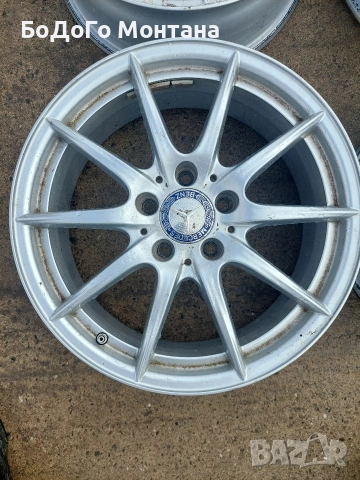 Алуминиеви джанти Мерцедес/Mercedes 6Jx17 B/C/E класа, снимка 2 - Гуми и джанти - 54088342