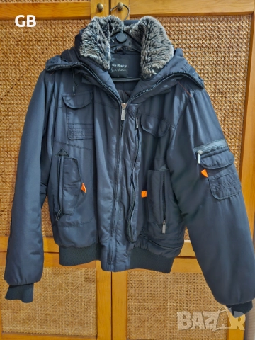 Топло зимно яке L, снимка 2 - Якета - 51738996