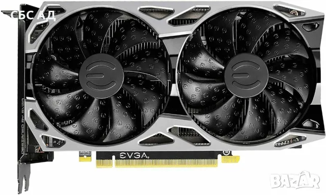 EVGA GeForce GTX 1660 SUPER SC ULTRA GAMING, 06G-P4-1068-KR, 6GB GDDR6, Dual Fan, Metal Backplate, снимка 4 - Видеокарти - 49218839