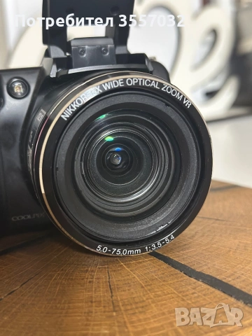 Фотоапарат Nikon Coolpix L110 КАТО НОВ !!! , снимка 5 - Фотоапарати - 54271384