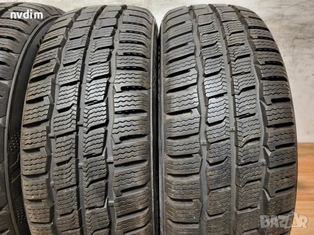 195/60/16C Kumho 9 mm с джанти 16 цола 5х112 зимни гуми форд галакси сеат алхамбра фолцваген шаран, снимка 3 - Гуми и джанти - 54049055