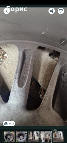 Джанти 17" Renault, снимка 11 - Гуми и джанти - 53925069