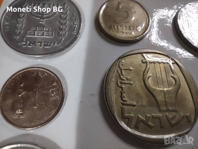 Сет монети и банкнота Израел, снимка 5 - Нумизматика и бонистика - 46459307