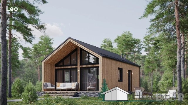 Архитектурен проект за рамкова къща, снимка 6 - Къщи - 49755411