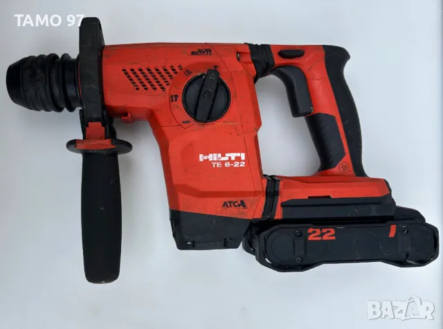 Hilti TE 6-22 AVR/ATC Nuron - Безчетков акумулаторен перфоратор, снимка 2 - Други инструменти - 49380506