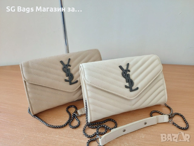 Ysl yves saint laurent дамска чанта през рамо лукс чанта  код 219, снимка 4 - Чанти - 43945983