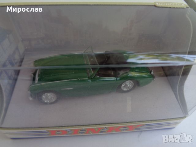 1:43 DINKY MATCHBOX AUSTIN HEALEY 100 КОЛИЧКА МОДЕЛ, снимка 3 - Колекции - 46558007