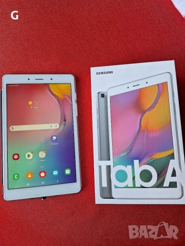 Samsung Galaxy Tab A 8.0 (2019) LTE 32GB, Wifi + GSM, пълен комплект + документи. Таблет Самсунг., снимка 1 - Таблети - 47433970