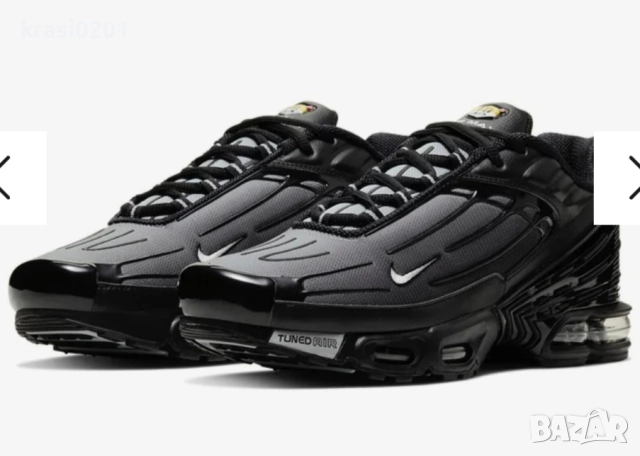 Оригинални маратонки на Nike air max Plus 3! 36.5, снимка 2 - Детски маратонки - 51991160