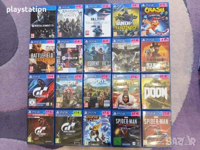 PS4 игри – PlayStation 4 | Оригинални | Отлично състояние