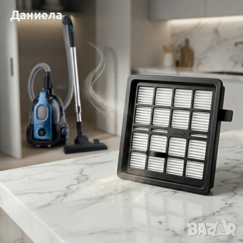 Филтър комплект HEPA и полиестерен за прахосмукачка Muhler MVC-80BS