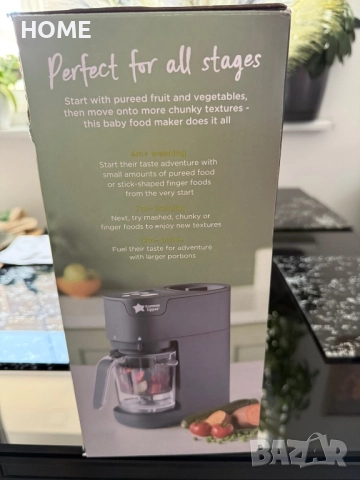 TOMMEE TIPPEE Уред за готвене на пара и блендер QUICK-COOK, снимка 2 - Други - 51515358