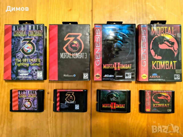 Игри за Sega Mega Drive, снимка 3 - Други игри и конзоли - 54093930