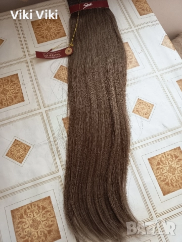 100%естествена индийска коса 