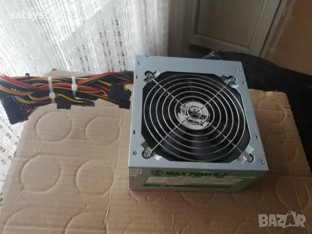 Компютърно захранване 500W Max Power 7 S500 120mm FAN, снимка 3 - Захранвания и кутии - 47906513