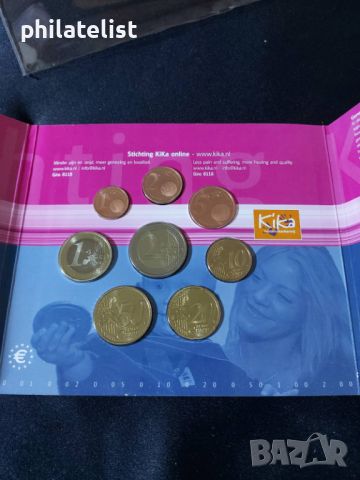 Нидерландия 2006 - Комплектен банков евро сет от 1 цент до 2 евро – 8 монети, снимка 2 - Нумизматика и бонистика - 45607675