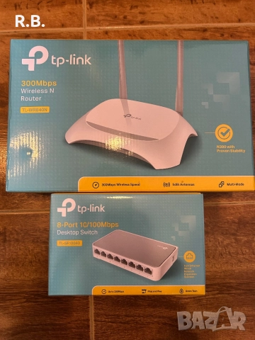 Рутер и switch TP-link, снимка 5 - Рутери - 52249086