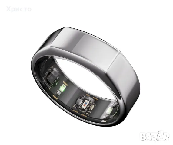 НОВО!!! Смарт пръстен за наблюдение на здравето Oura Ring Gen3, Silver,Size , снимка 1 - Смарт гривни - 48636049