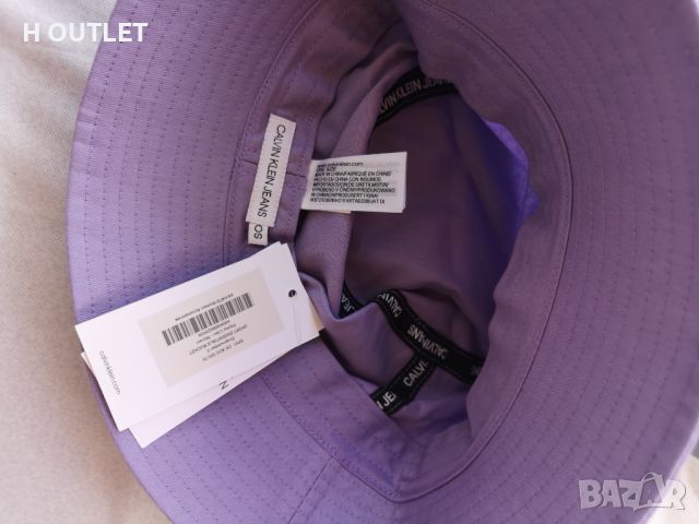 Оригинална шапка тип идиотка CALVIN KLEIN OS  /444/, снимка 4 - Шапки - 46494204