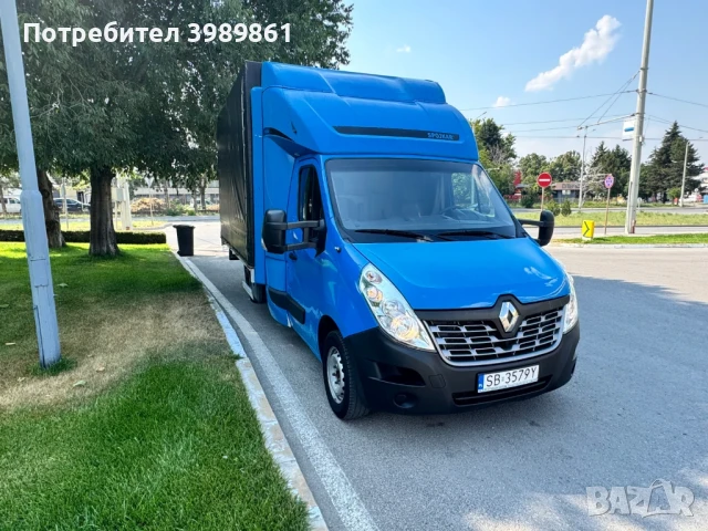 Renault Master 2.3 170hp TWIN CAB!!!10 ПАЛ!!!ТЕМПОМАТ!!!ТОП!!!, снимка 2 - Бусове и автобуси - 50970026