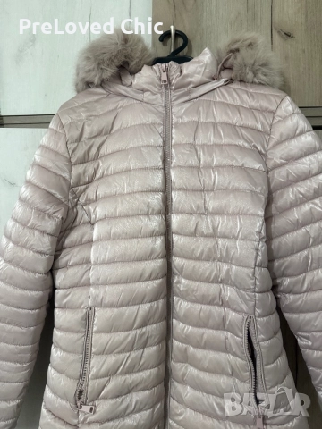 Розово зимно яке , снимка 3 - Якета - 51624000