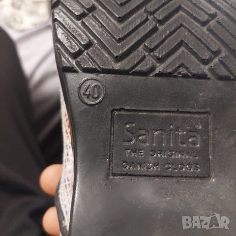 Дамски сабо Sanita Tivoli от велур и кожа номер 40 , снимка 8 - Други - 51925007