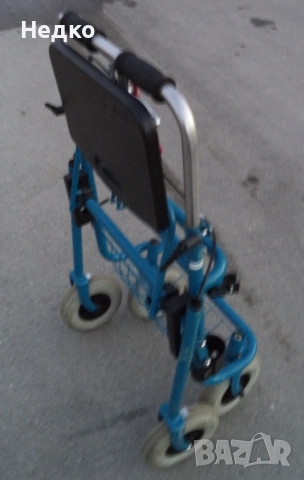 Проходилка сгъваема с една спирачка, снимка 12 - Ролатори - 53671430