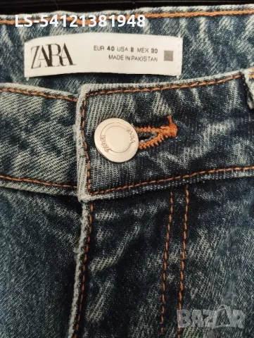 Дамски дънки Zara, снимка 3 - Дънки - 49686115