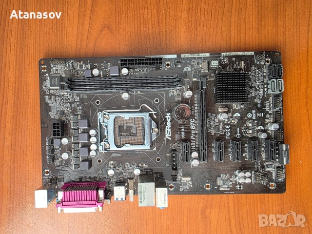 Asrock H81 Pro BTC сокет 1150, снимка 4 - Дънни платки - 52952311