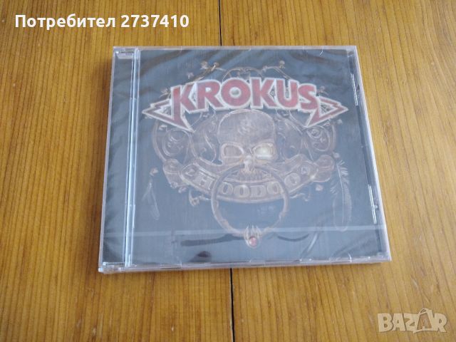 KROKUS - HOODOO 15лв оригинален диск, снимка 1 - CD дискове - 46332720
