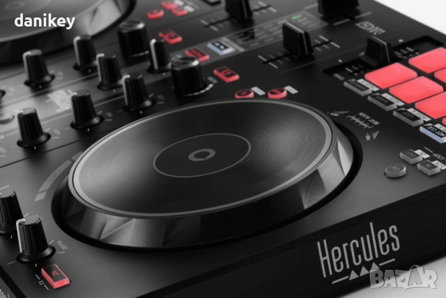 Hercules DJControl Inpulse 300 MK2 – DJ контролер като нов неизползван, снимка 3 - Ресийвъри, усилватели, смесителни пултове - 53261778