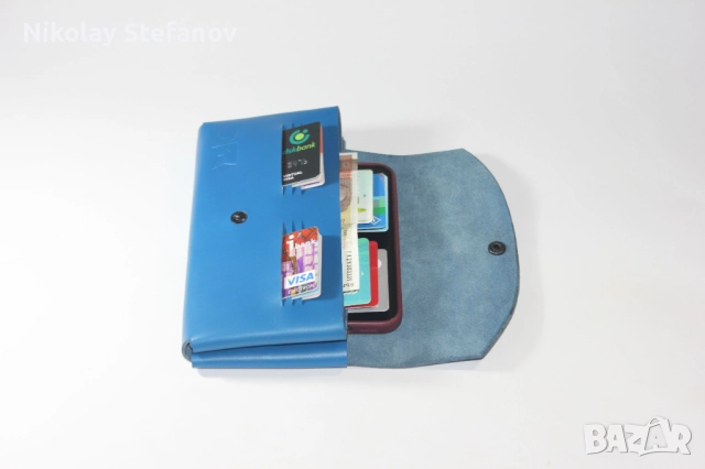 Дизайнерски оригами портфейл, снимка 4 - Портфейли, портмонета - 52496116