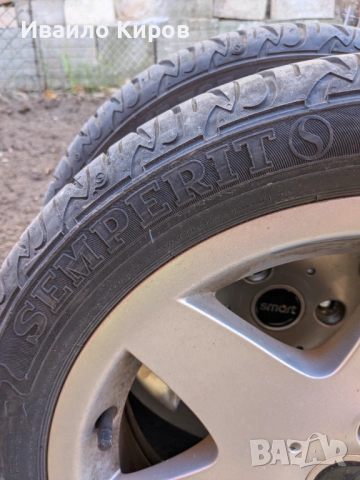 Алуминиеви джанти 15 за Smart , снимка 4 - Гуми и джанти - 52402354