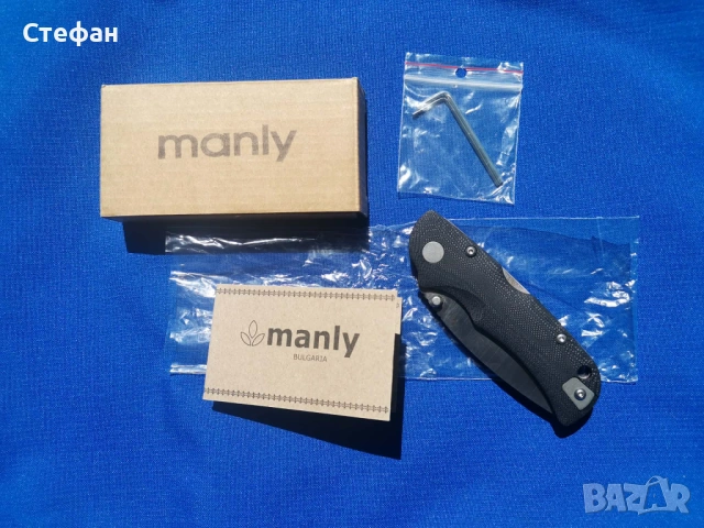 ХИТ ЦЕНА Български нож Manly City, снимка 2 - Ножове - 54244563
