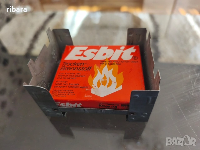 Нов немски джобен котлон Esbit , снимка 2 - Антикварни и старинни предмети - 53139376