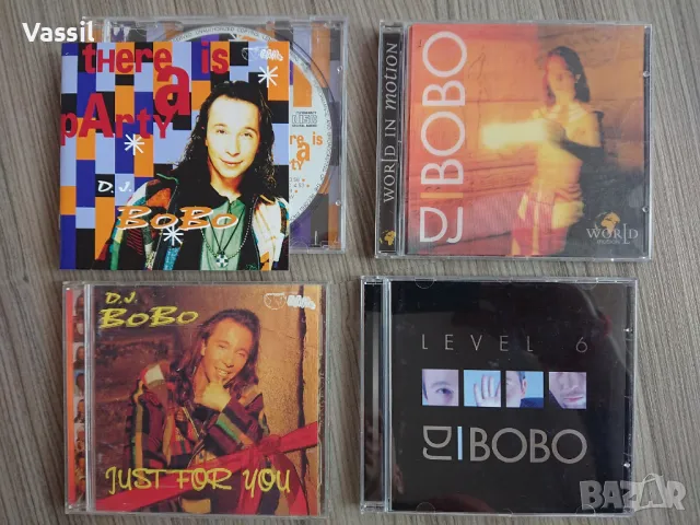 CD албуми и maxi CD DJ BOBO подбрана колекция на компакт диск, снимка 6 - CD дискове - 49351233