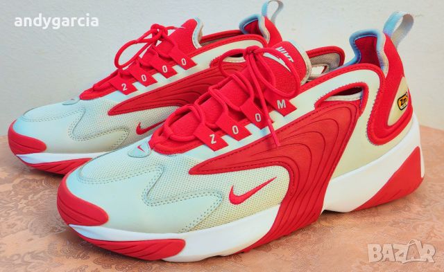 Nike Air Zoom 2k Red/White 44ти номер 28см стелка, чисто нови маратонки , снимка 1 - Маратонки - 46260589