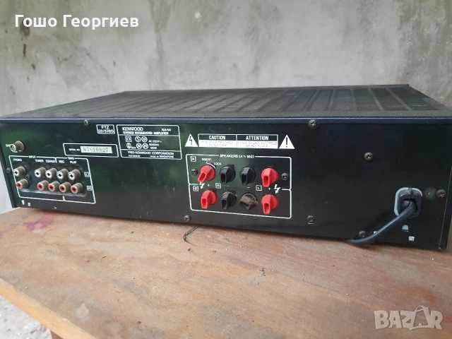усилвател Kenwood, снимка 2 - Ресийвъри, усилватели, смесителни пултове - 53507903