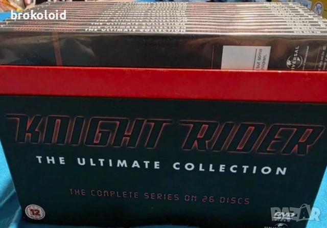 Нощен Ездач Knight Rider (1982) DVD колекция всички епизоди сезони 1-4, снимка 2 - DVD филми - 53152752
