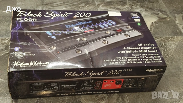 Hughes & Kettner Black Spirit Floor 200, снимка 8 - Китари - 53183569