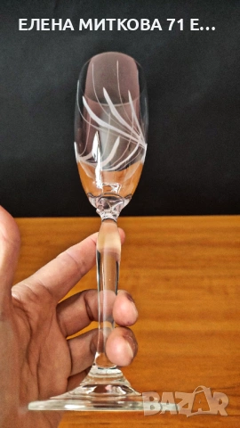 Кристални чаши за бяло и червено вино, снимка 8 - Чаши - 53810435